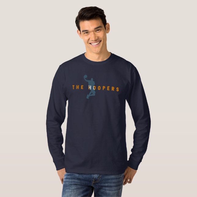Die Hoopers | Langschläfer T-Shirt (Vorne ganz)