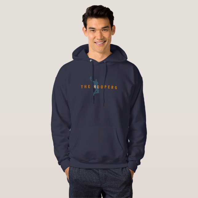 Die Hoopers | Männer Hoodie (Vorne ganz)