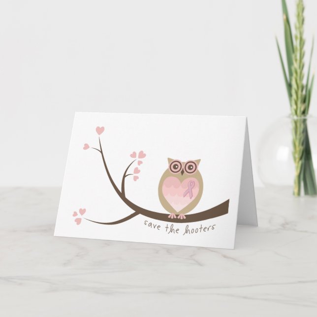 Die Hooters-Mitteilungskarten gerettet Karte (Vorderseite)