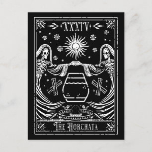 Die Horchata-Tarotkarte Postkarte