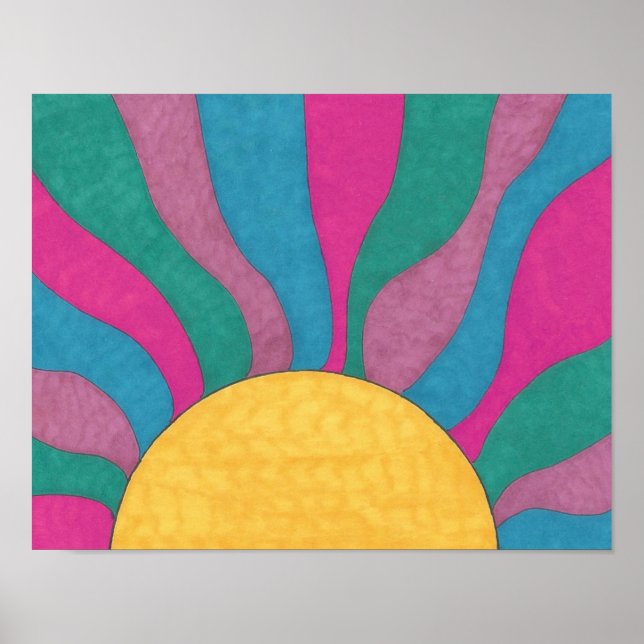 Die Horizon Art Print Poster (Vorne)