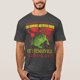 Die Horror beenden nie Froschhut T-Shirt