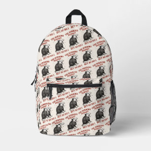 Die Horror bestehen fort, aber ich auch Bedruckter Rucksack