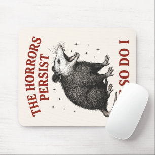 Die Horror bestehen fort, aber ich auch Mousepad
