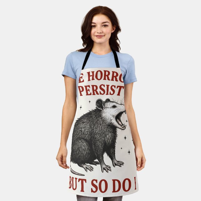 Die Horror bestehen fort, aber ich auch Schürze (Getragen)
