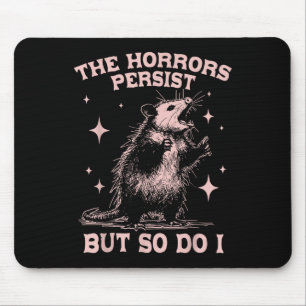 Die Horror bleiben, aber so fliegt ich lustig wüte Mousepad
