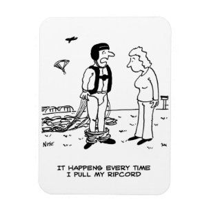 Die Hosen des Parachutisten fallen ab - Magnet