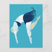 Die Hübsche Bauchdecke-Postkarte