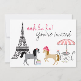 Die Hübsche Einladung von Ponies Paris Horse zum G