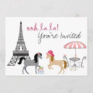 Die Hübsche Einladung von Ponies Paris Horse zum G