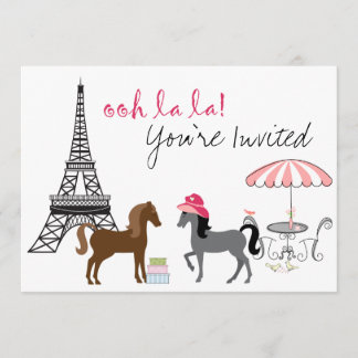 Die Hübsche Einladung von Ponies Paris Horse zum G