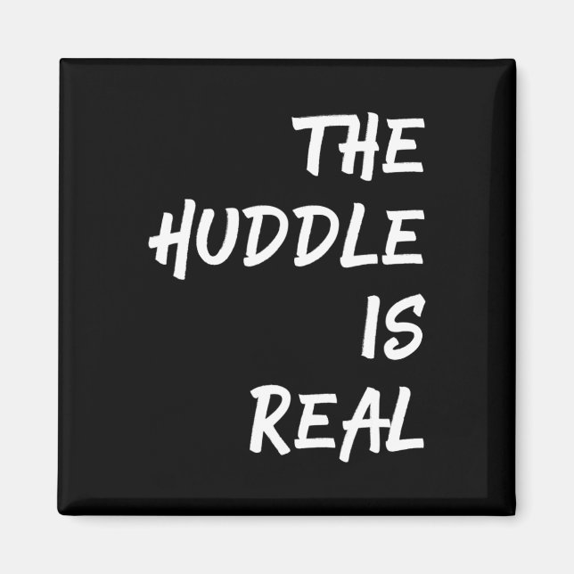 Die Huddle ist ein echter Spaß für den Fall Magnet (Vorne)