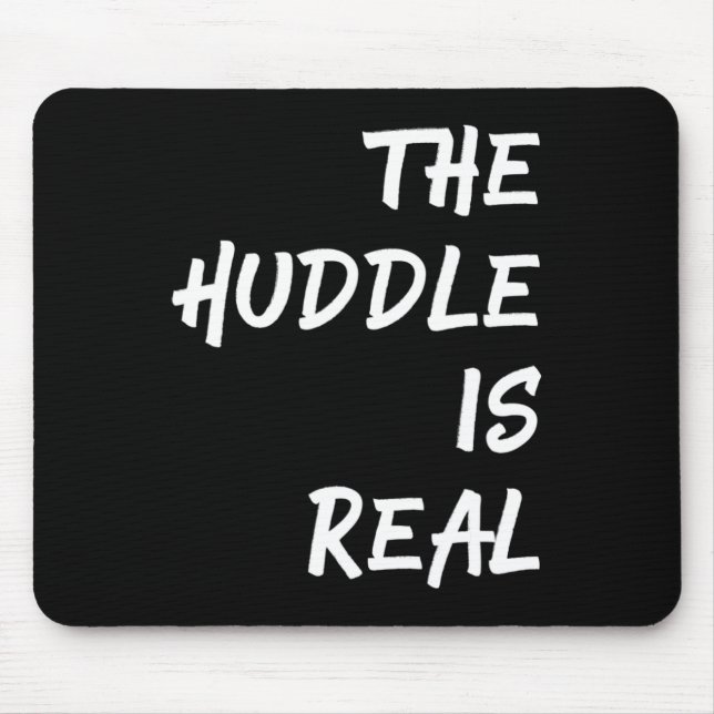 Die Huddle ist ein echter Spaß für den Fall Mousepad (Vorne)
