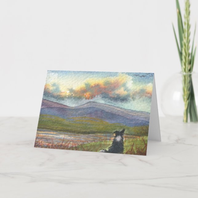 Die Hügel rufen Karte (Vorderseite)