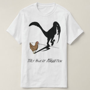 Die Hühner erinnern sich (Dinosaurier-Cartoon) T-Shirt