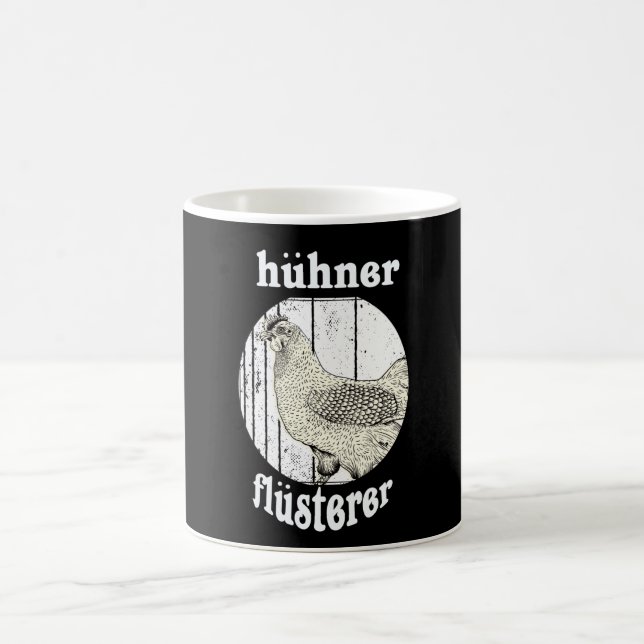 Die Hühner flüstern Kaffeetasse (Mittel)