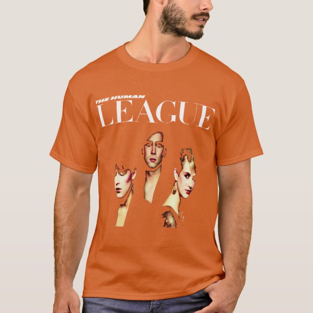 Die Human League Fan Freunde T-Shirt (Vorderseite)