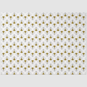 Die Hummel- und Honig-Serien-Design 8 Seidenpapier