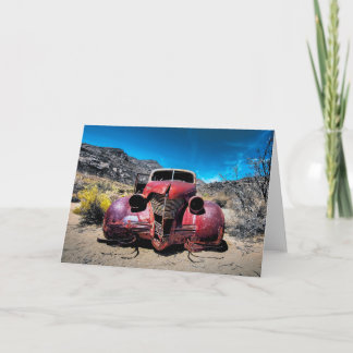 Die Hummer Auto ein Vintages 1939 Chevy L Karte