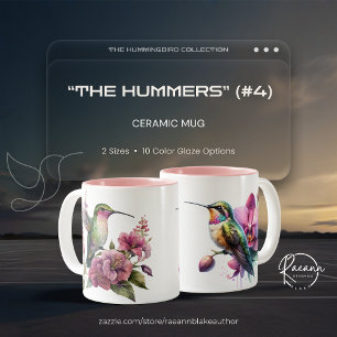Die Hummers (#4) Kolibris Keramik-Tasse Zweifarbige Tasse