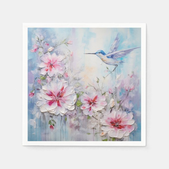 Die Hummingbird-Designserie 11 Serviette (Vorderseite)