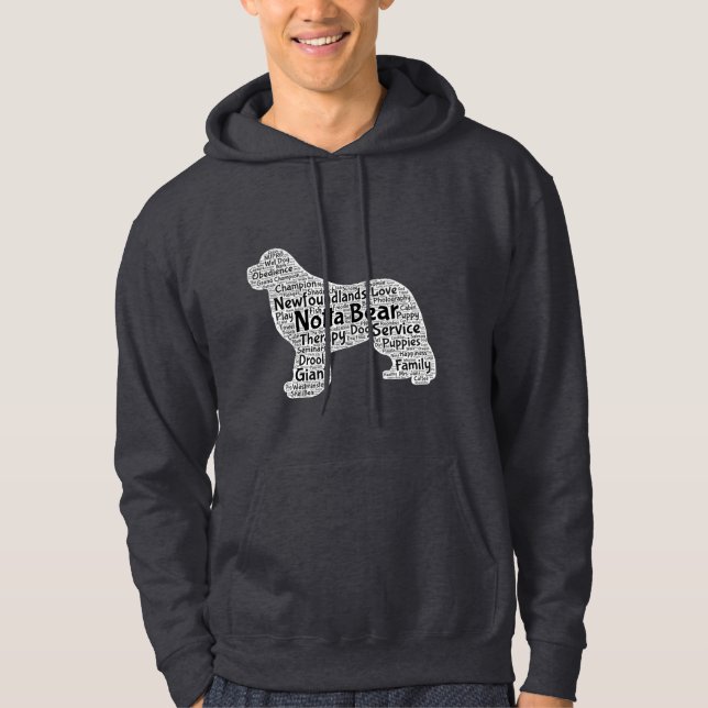 Die Hundehütten-Sweatshirt der Notta Bärn-Männer Hoodie (Vorderseite)