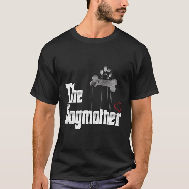 Die Hundemutter Funny Dog Mutter Mama Geschenk T-Shirt (Vorderseite)