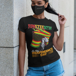 Die Hundertste ist mein Unabhängigkeitstag Schwarz T-Shirt