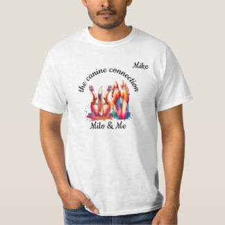"Die Hundeverbindung" Anpassbar T-Shirt