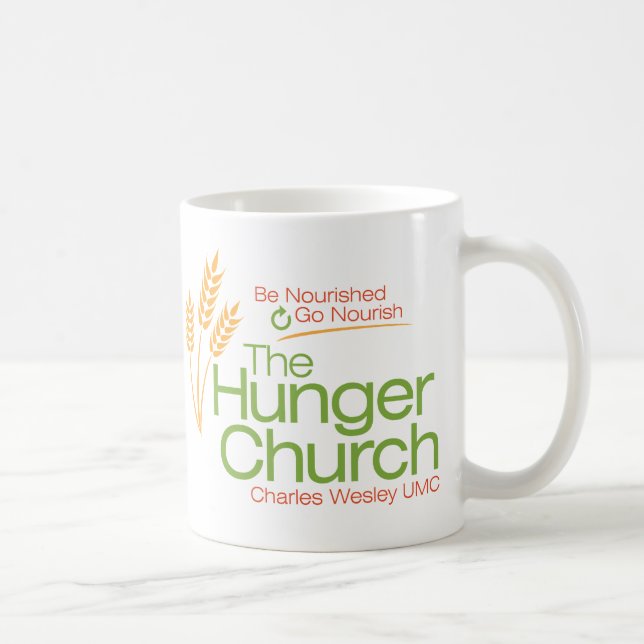 Die Hunger-Kirchen-Tasse Kaffeetasse (Rechts)