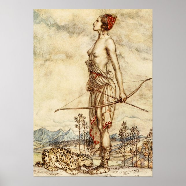 Die Huntress Diana Poster (Vorne)