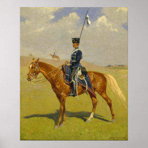 Die Hussar, Frederic Remington Poster