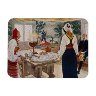 Die Hütte eines Bergmannes, von einem Handels- Magnet