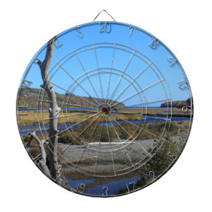 Die Hütte in der Gans-Bucht Dartscheibe