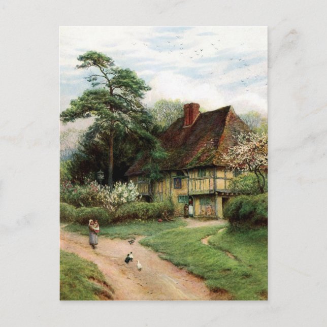 Die Hütte Postkarte (Vorderseite)