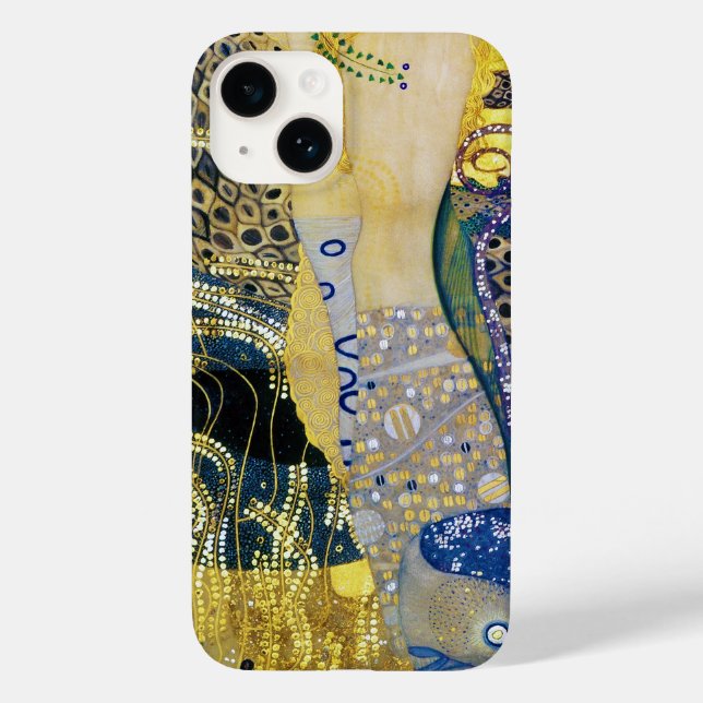 Die Hydra, Gustav Klimt Case-Mate iPhone Hülle (Rückseite)