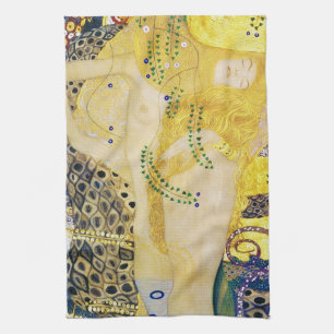 Die Hydra, Gustav Klimt Geschirrtuch