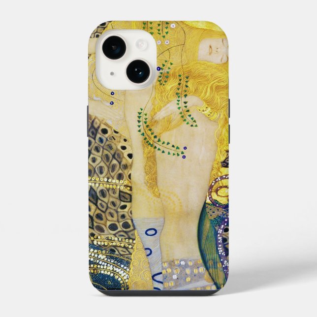 Die Hydra, Gustav Klimt iPhone Hülle (Rückseite)