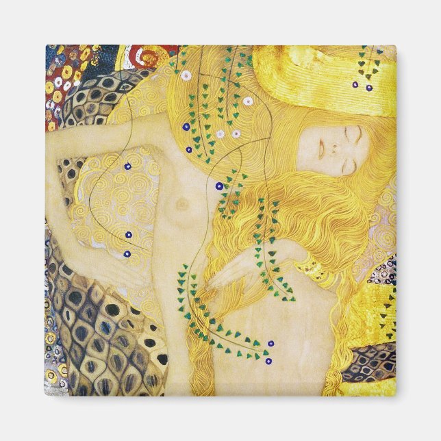 Die Hydra, Gustav Klimt Magnet (Vorne)