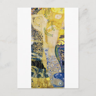 Die Hydra, Gustav Klimt Postkarte
