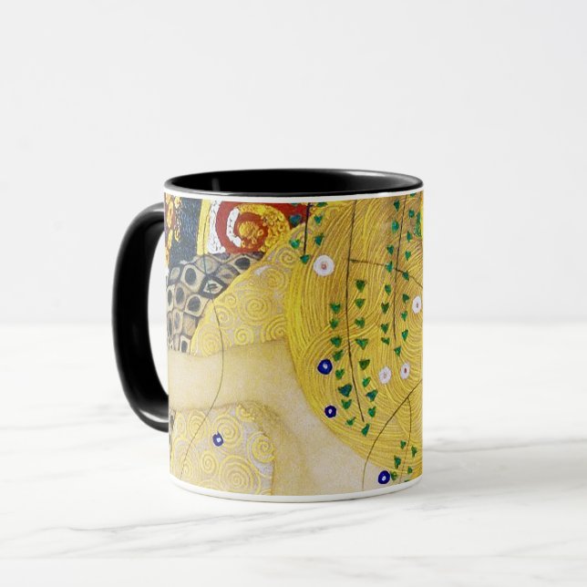 Die Hydra, Gustav Klimt Tasse (Vorderseite Links)