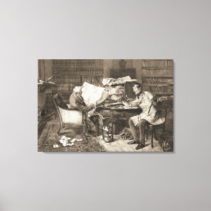 Die Hypothek 1899 Leinwanddruck