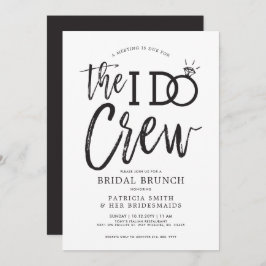 Die I-Crew | Bridal Brunch Party Einladung