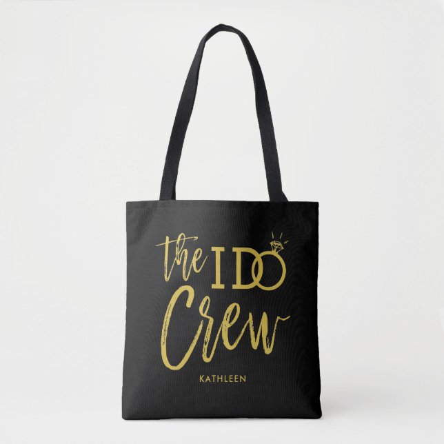 Die I-Crew | Hochzeitsfeier Black | Gold (Vorderseite)