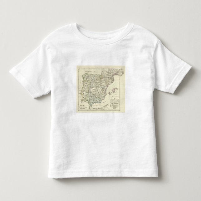 Die Iberische Halbinsel Kleinkind T-shirt (Vorderseite)