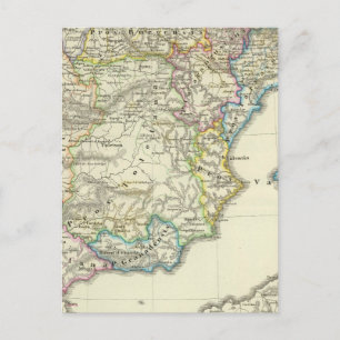 Die iberische Halbinsel zu ihrer Kirche Postkarte