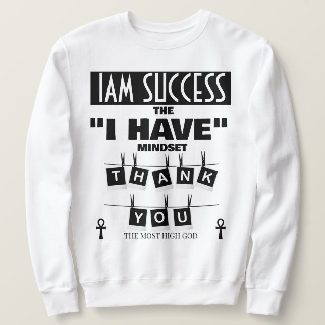 DIE ICH-HABE-DENKWEISE SWEATSHIRT (Design vorne)