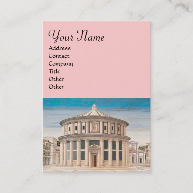 DIE IDEALE STADT VISITENKARTE (Vorderseite)