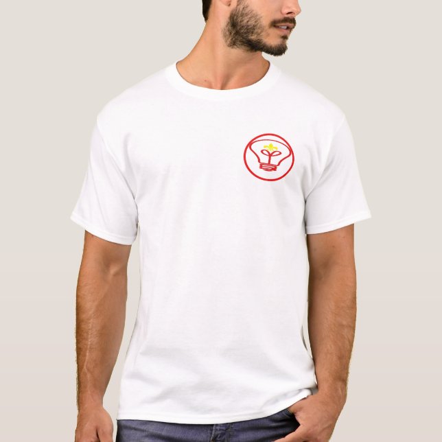 Die Idee des Menschen T-Shirt (Vorderseite)