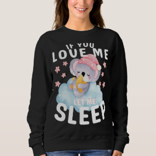 Die Idee Koala Süße Tier für wen Lieben Koa Sweatshirt